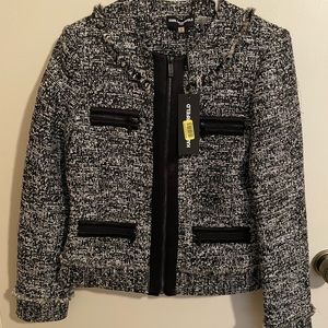Karl Lagerfeld Tweed Blazer